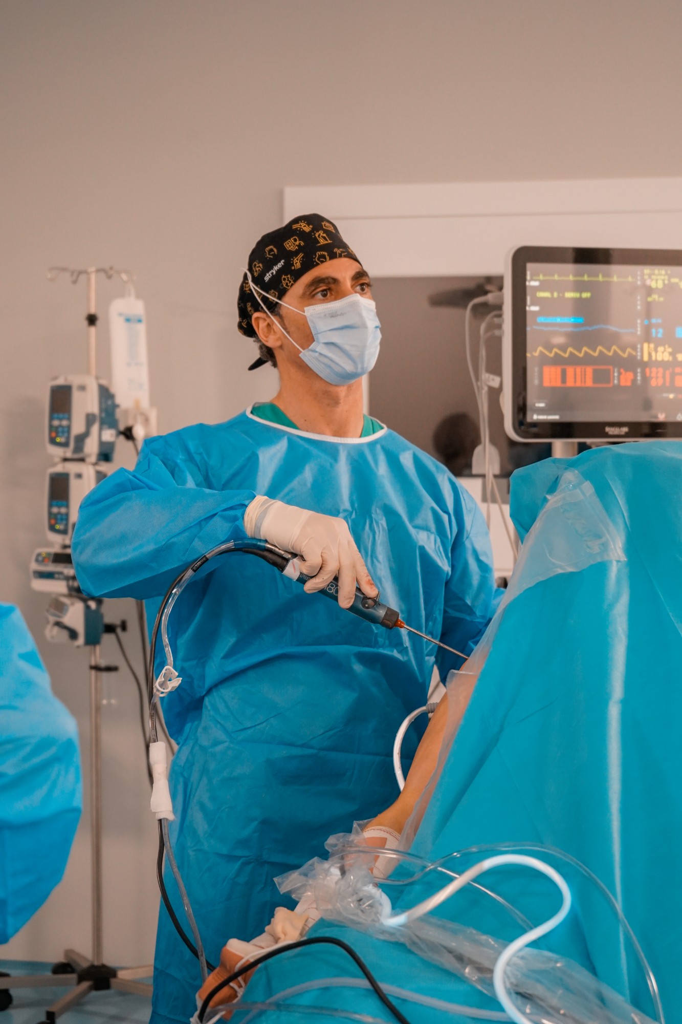 Knee replacement surgery
