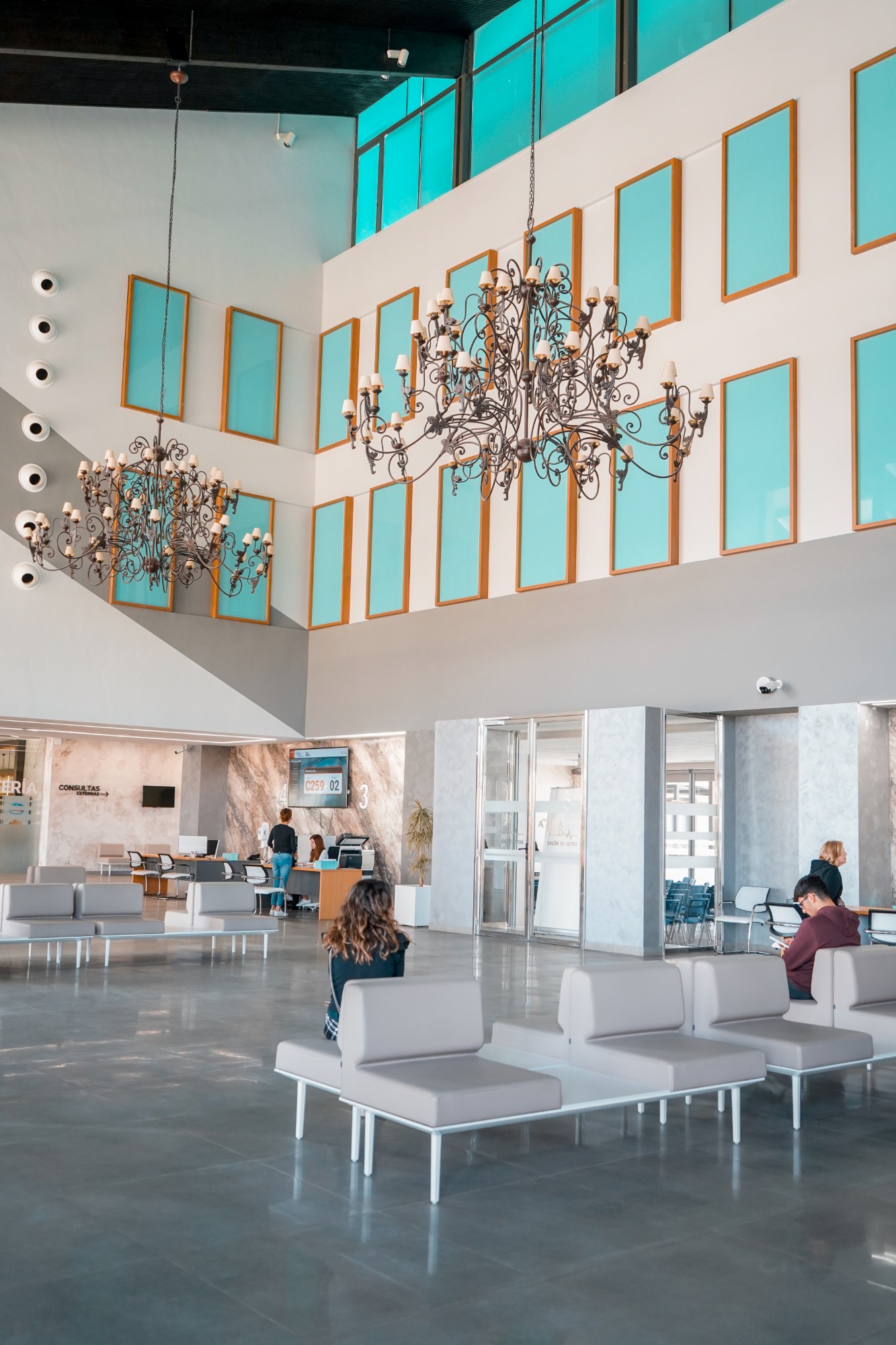 Hospital atrium